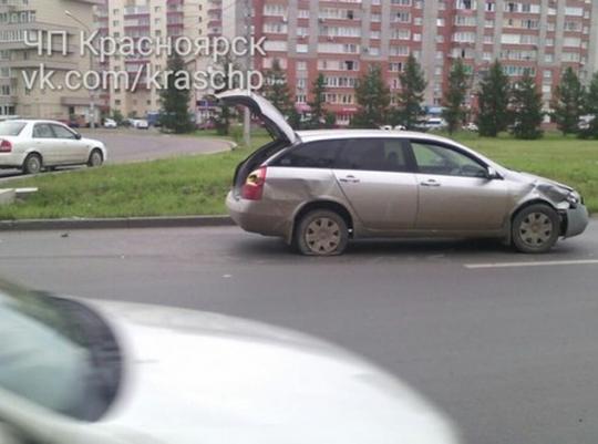 Фото ЧП Красноярск с vk.com