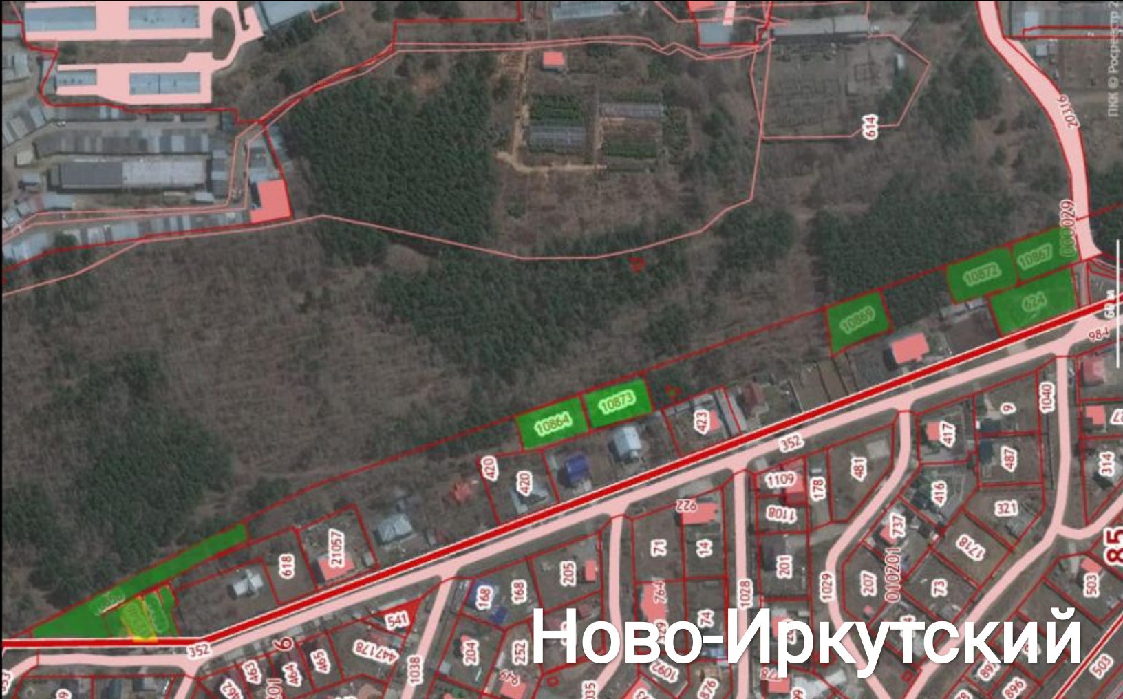 Присвоить участок. Марковское МО
